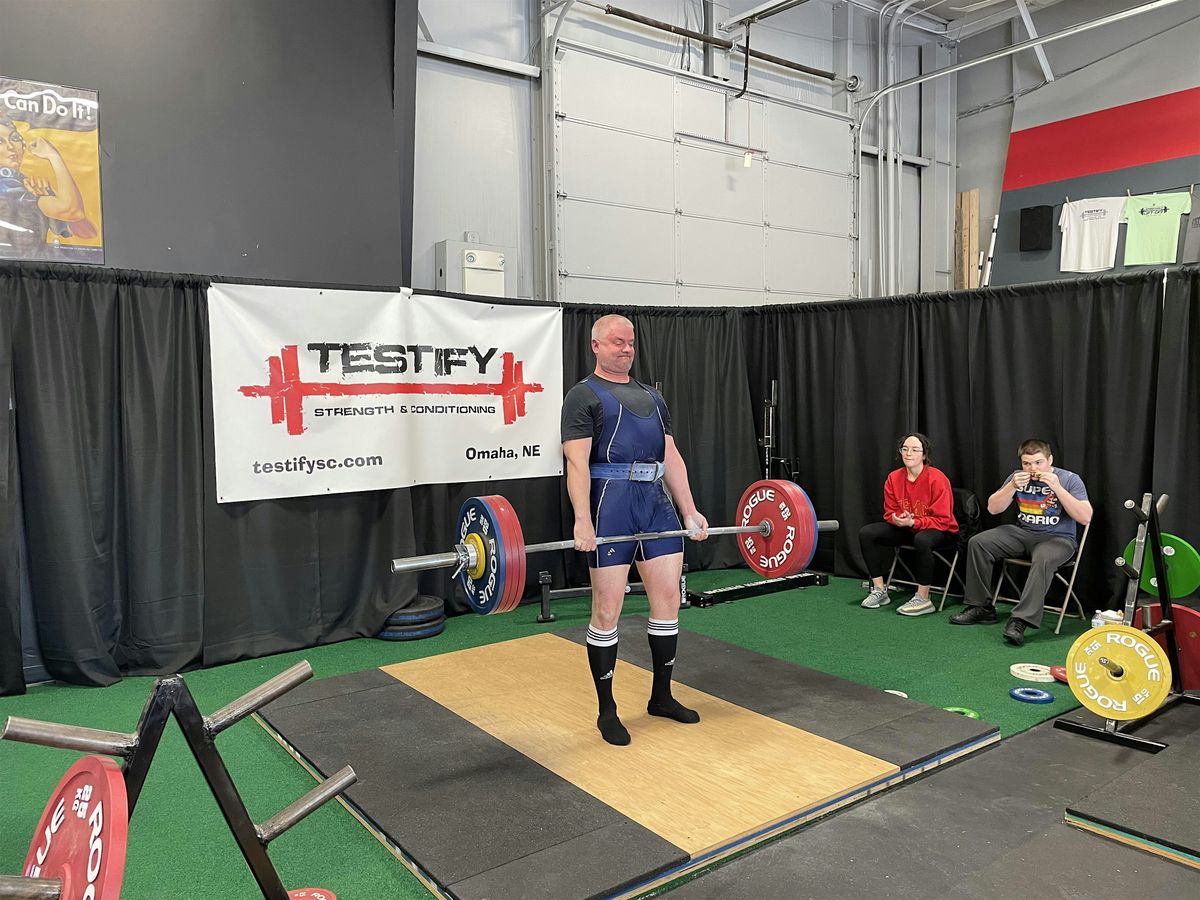 2025 Testify Strengthlifting Challenge