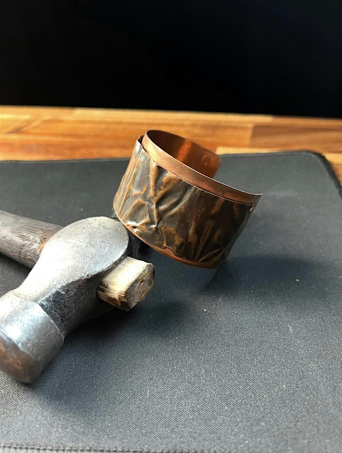 Interwoven: Folded Copper Bracelet Workshop for  SOF Spouses