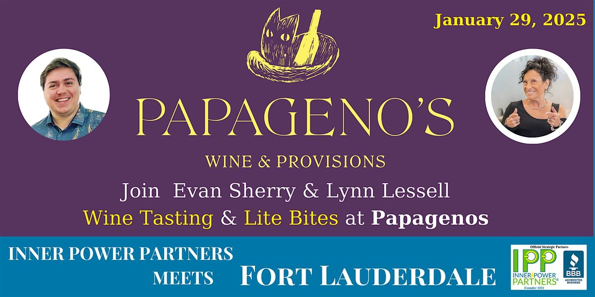 Meet with Inner Power Partners at Papagenos!