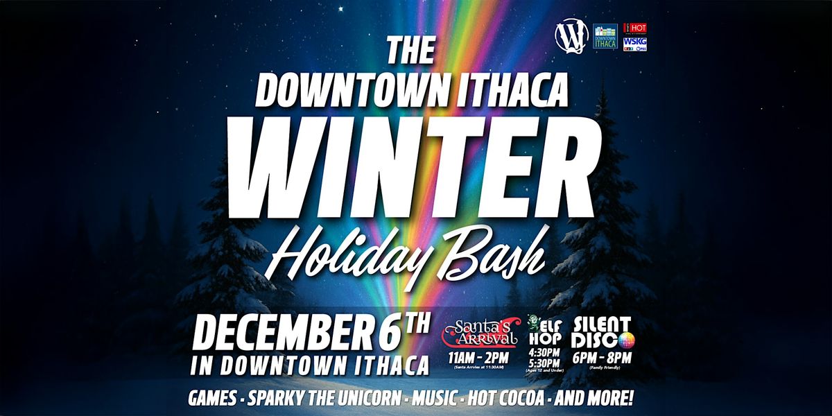 The Downtown Ithaca Holiday Winter Bash