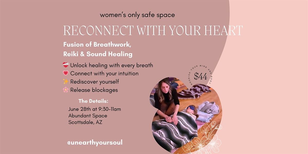 [Women Only] Event Reiki, Breathwork, and Sound Healing