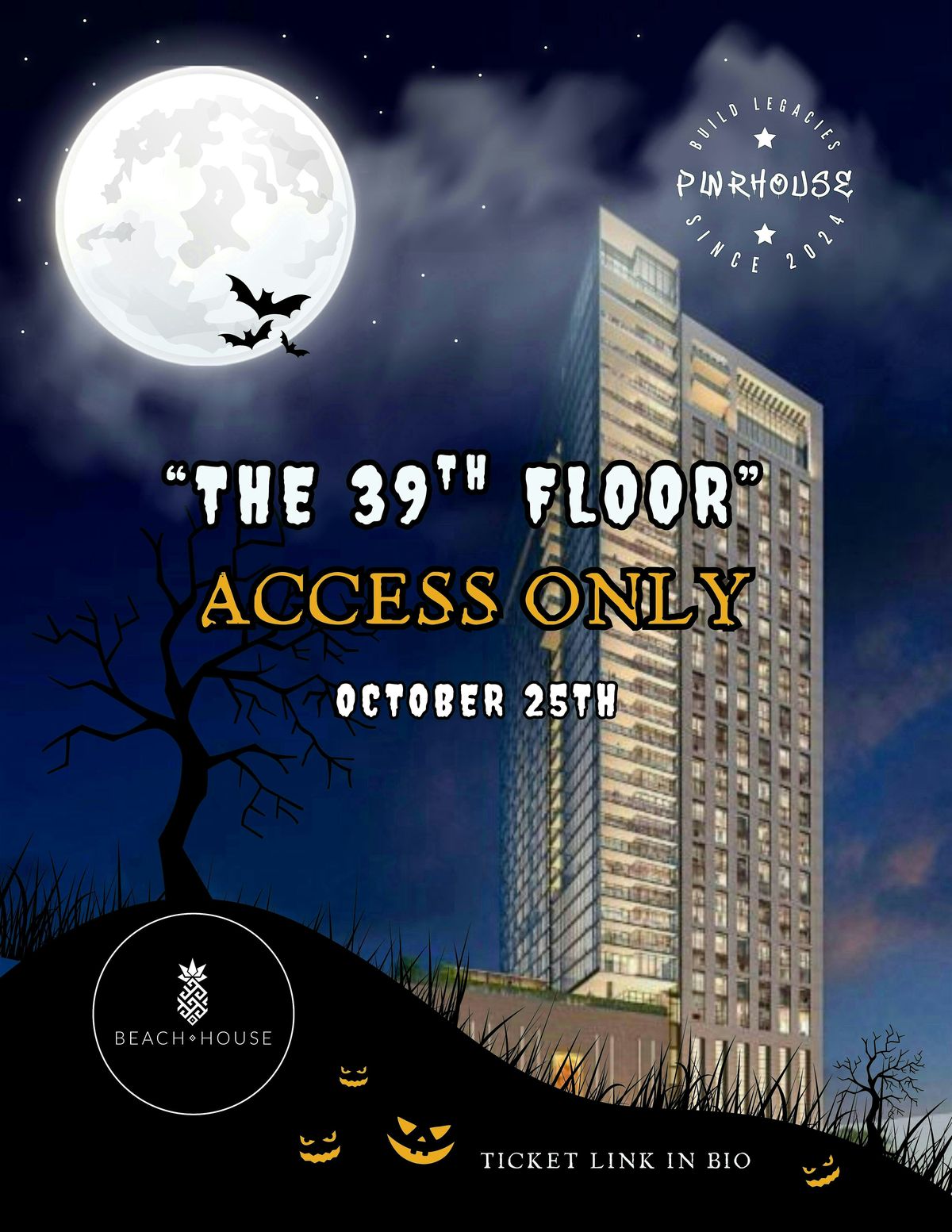 "The 39th Floor" (NEW Venue) Halloween Party