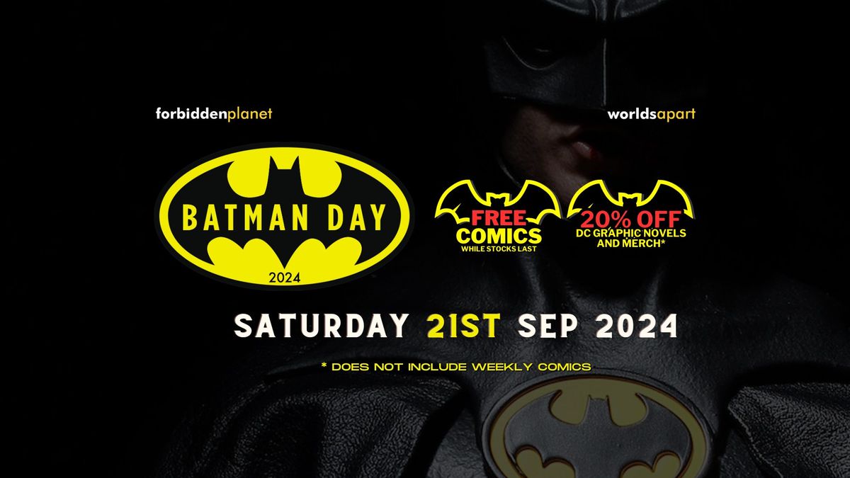 Batman Day 85th Anniversary Event