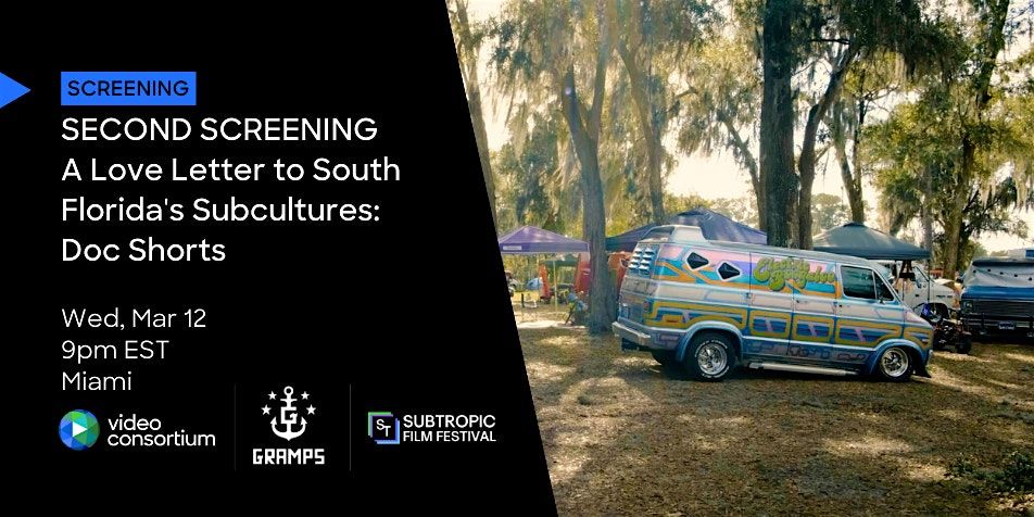 9 PM Screening- A Love Letter to South Florida's Subcultures: Doc Shorts