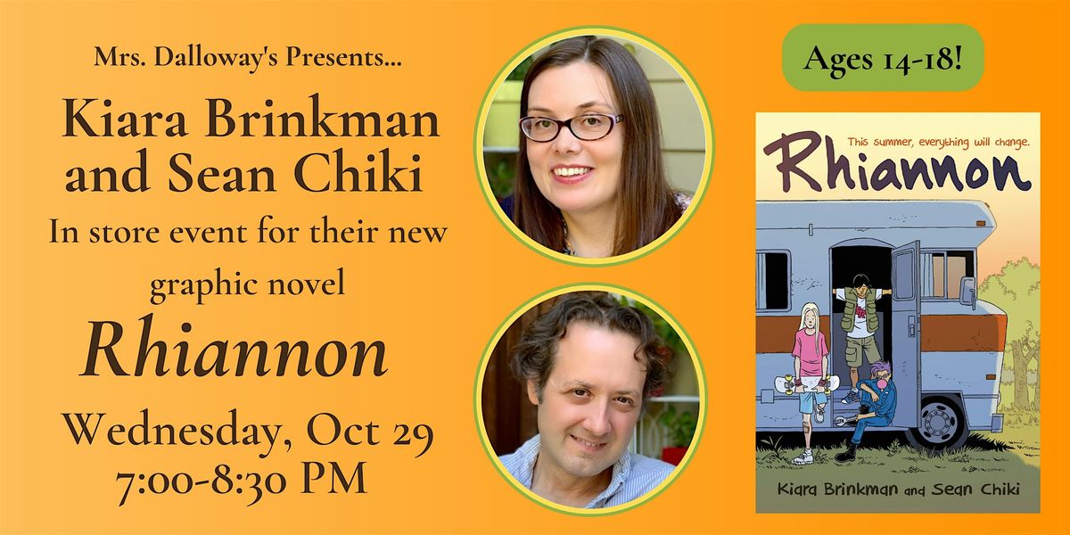 Kiara Brinkman and Sean Chiki's RHIANNON In Store Event and Signing