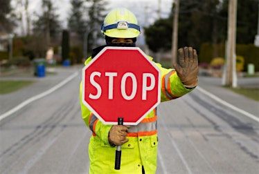 Traffic Control Person (TCP \/ Flagger) Certification (Burnaby)