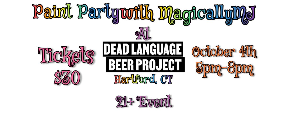 Paint Party At Dead Language Beer Project!