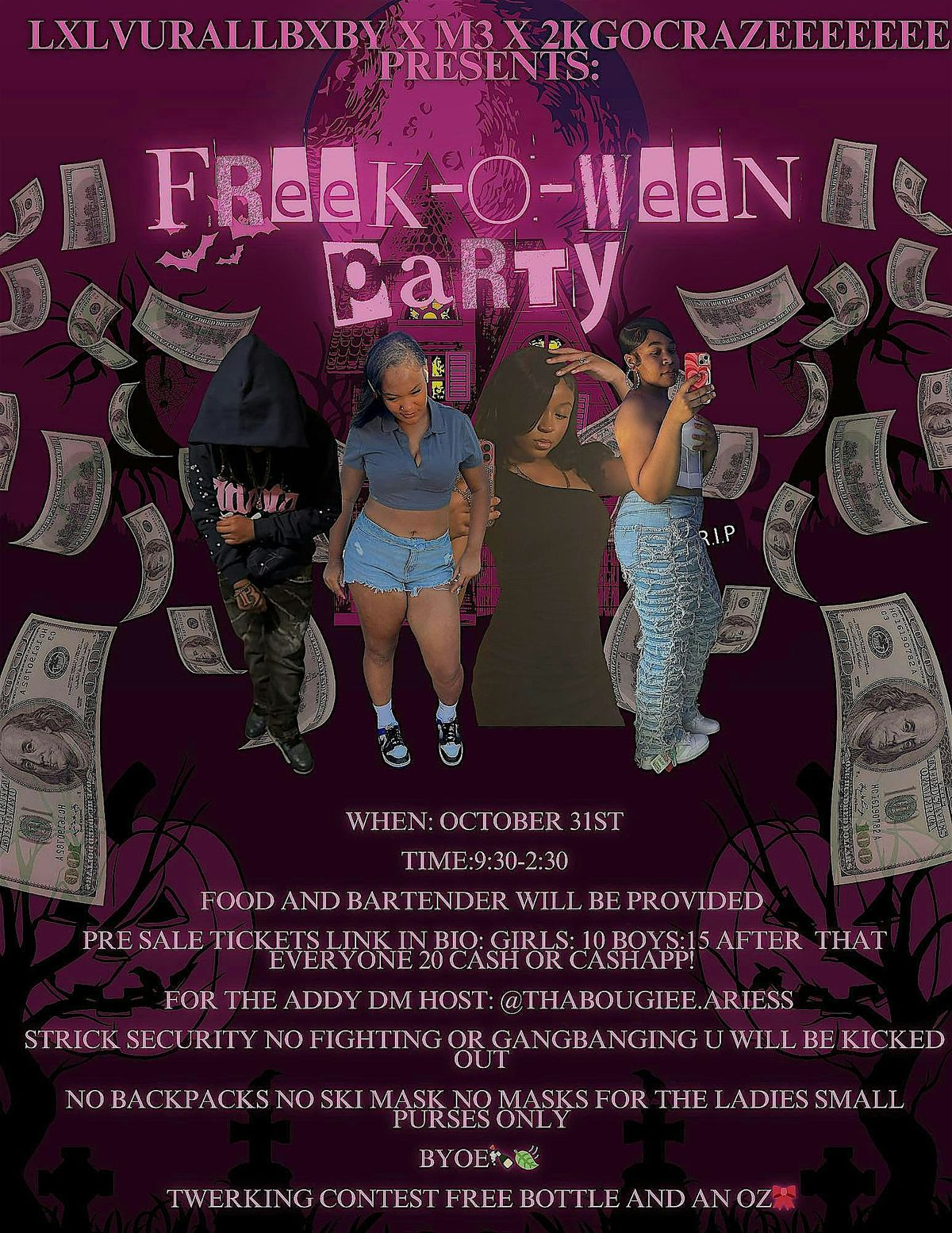lxlviralbabyy presents FREEK-O-WEEN