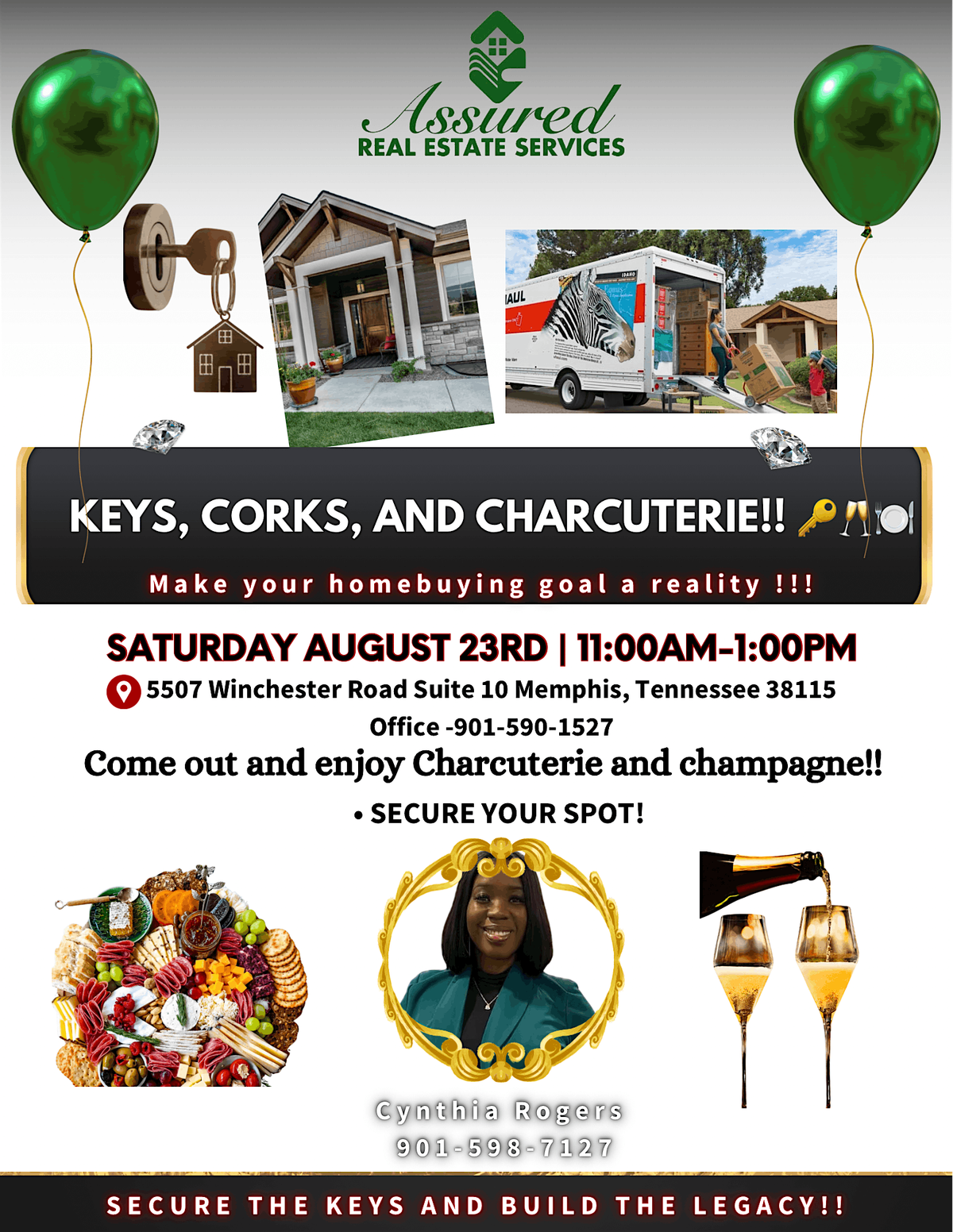Keys, Corks, and Charcuterie!!