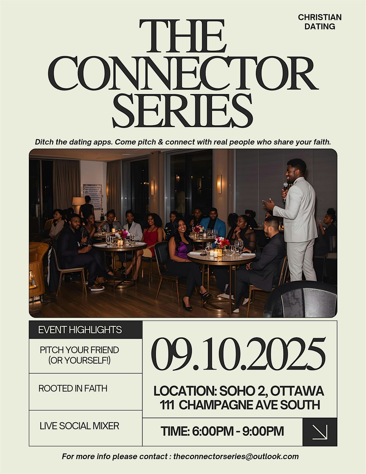 The Connector Series \u2013 Ottawa Singles Night: Connect \u2018n\u2019 Play