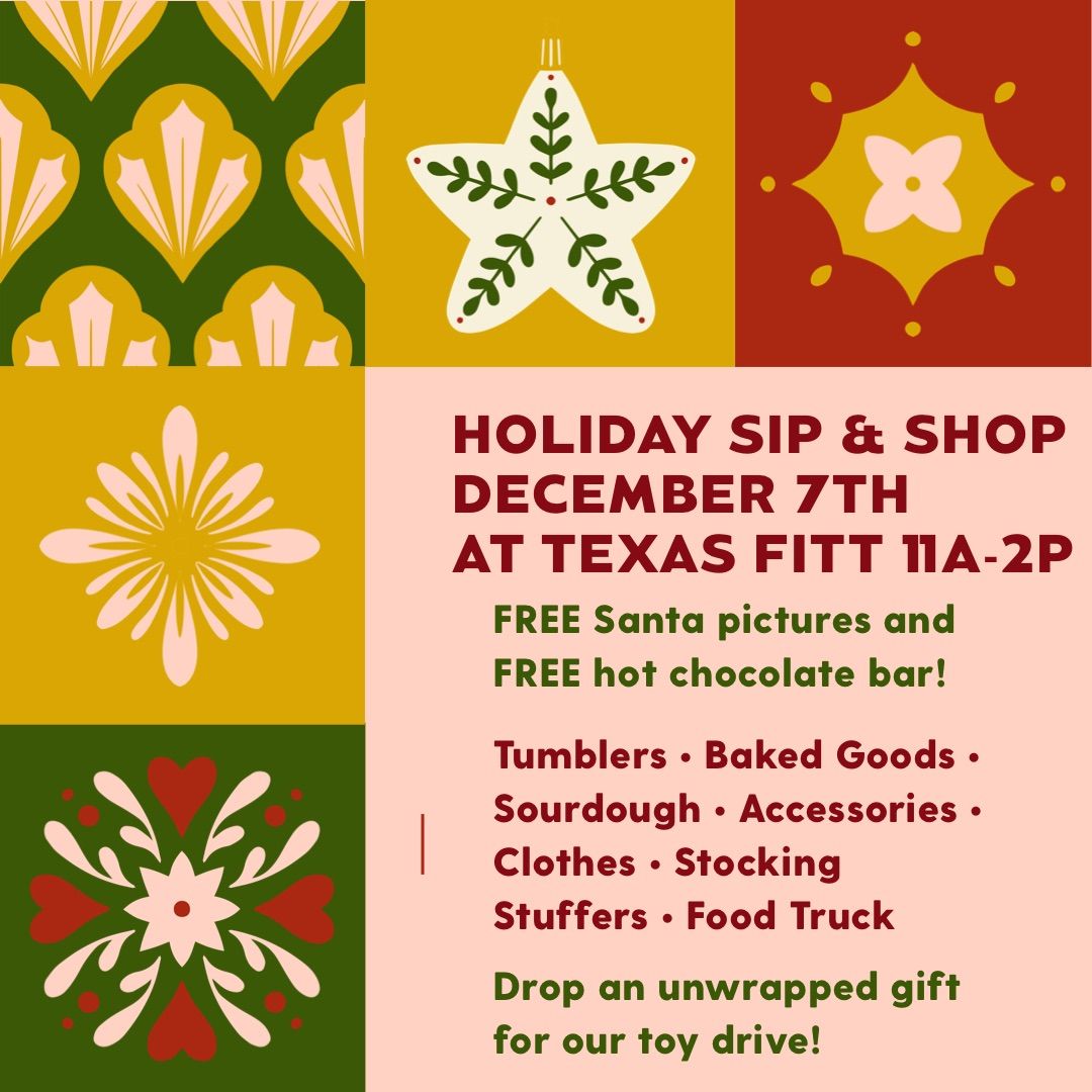 Holiday Sip and Shop