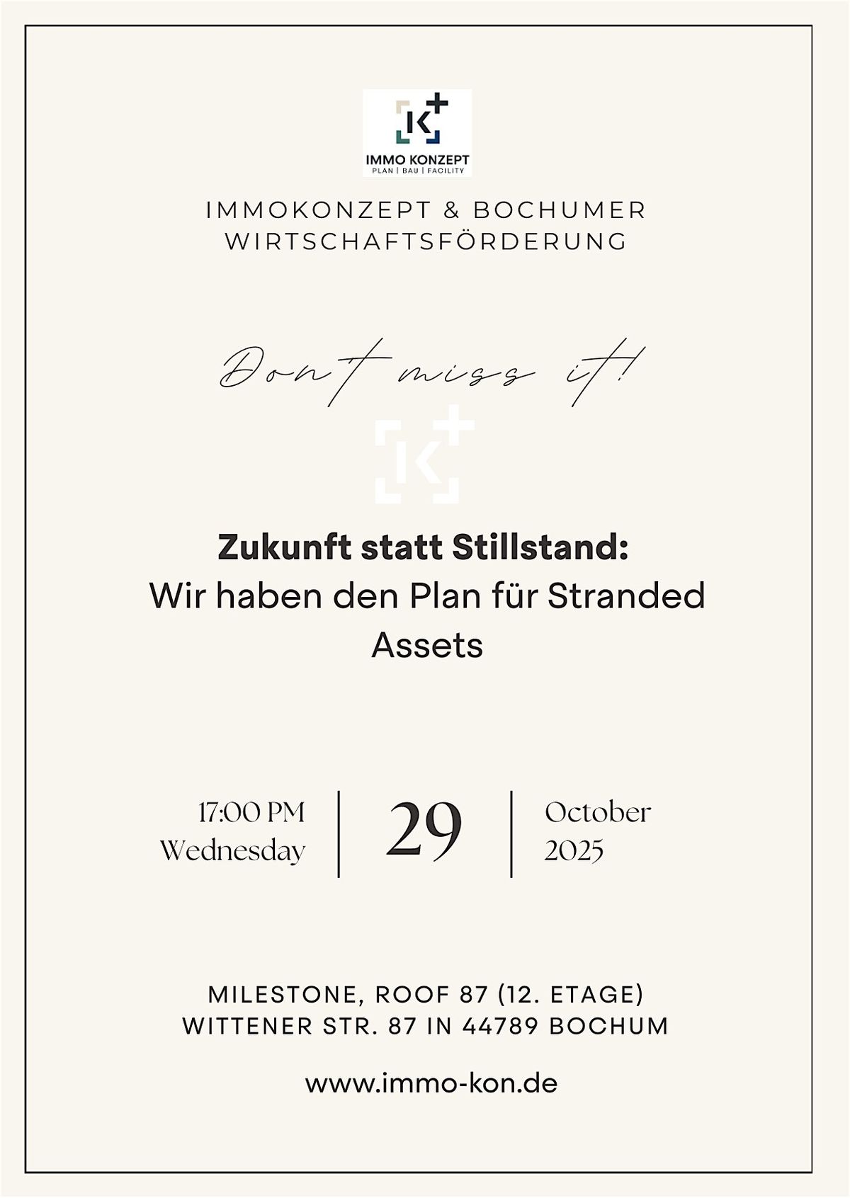 Zukunft statt Stillstand: Wir haben den Plan f\u00fcr Stranded Assets