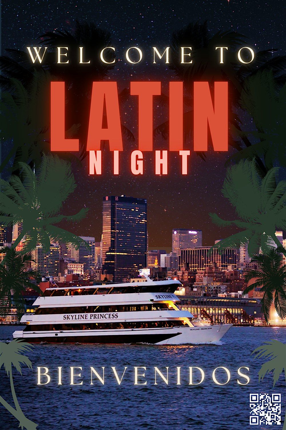 NYC Skyline Latin Dinner Cruise - Departure: WFM Queens NYC