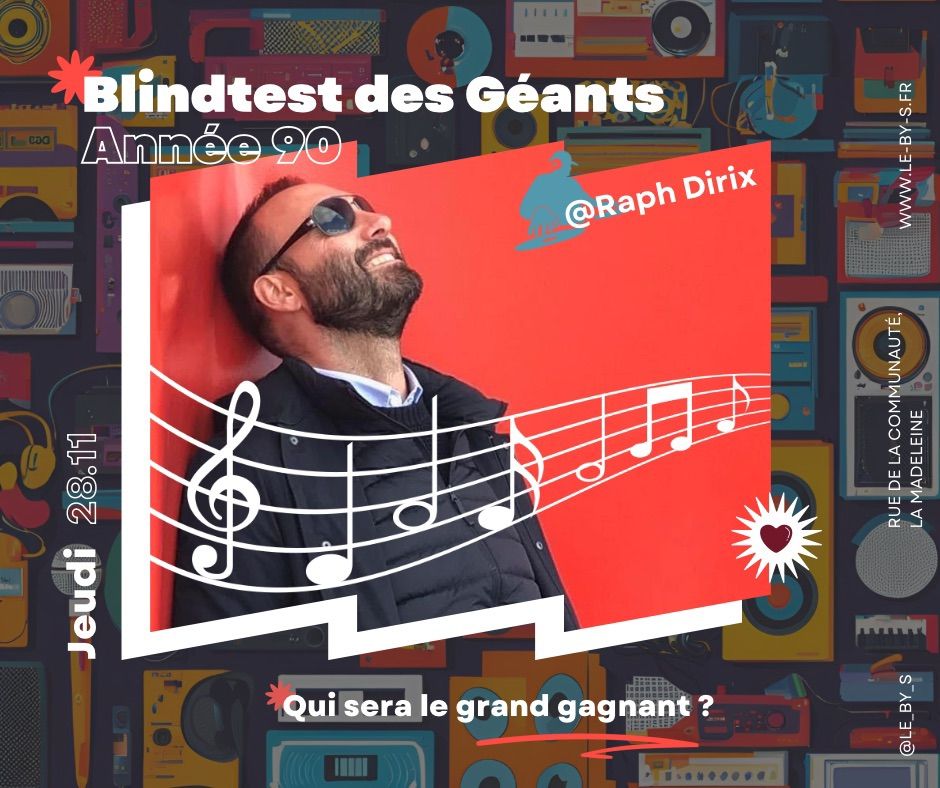 Blind Test des G\u00e9ants - Rapha\u00ebl Dirix