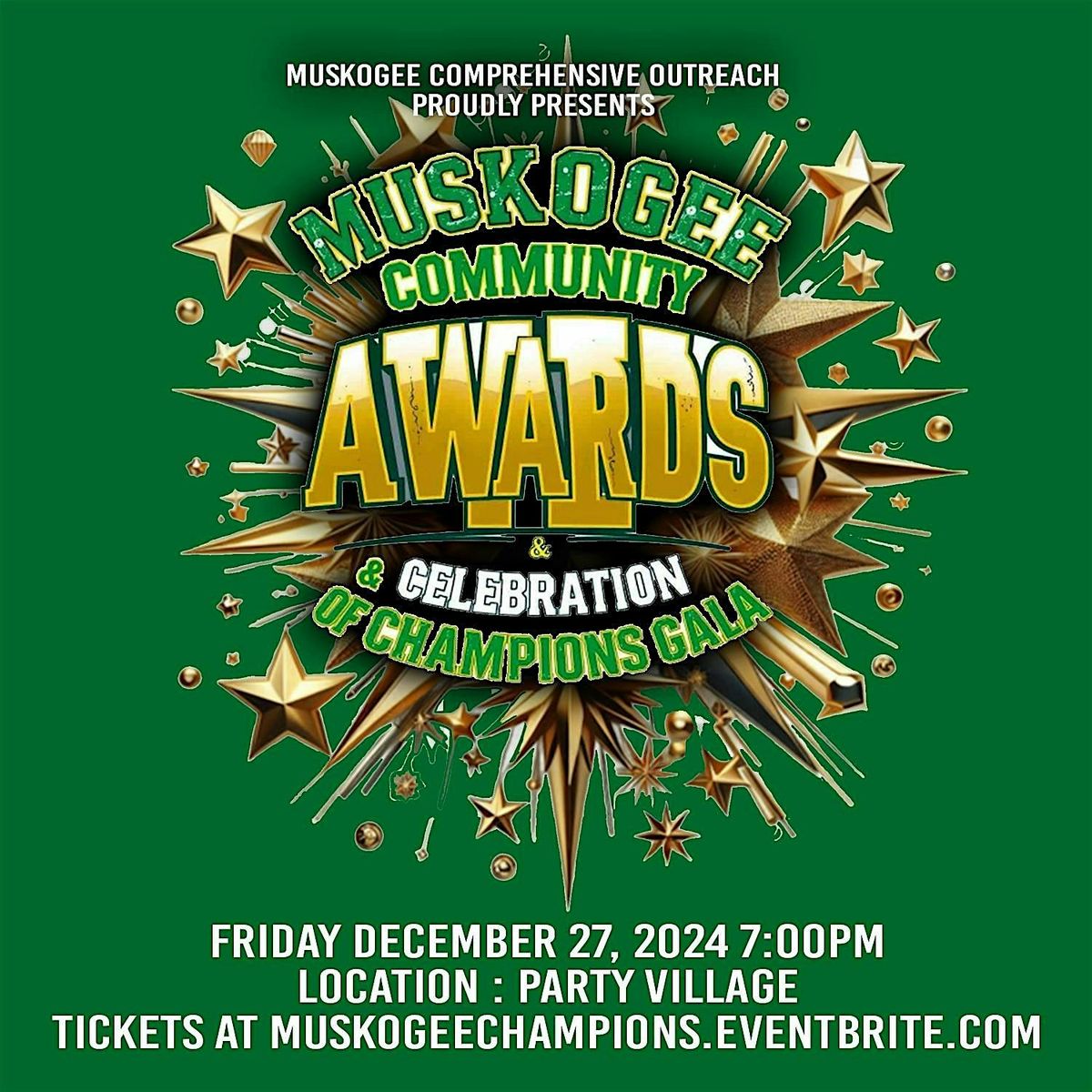 THE MUSKOGEE COMMUNITY AWARDS AND CELEBRATION OF CHAMPIONS GALA