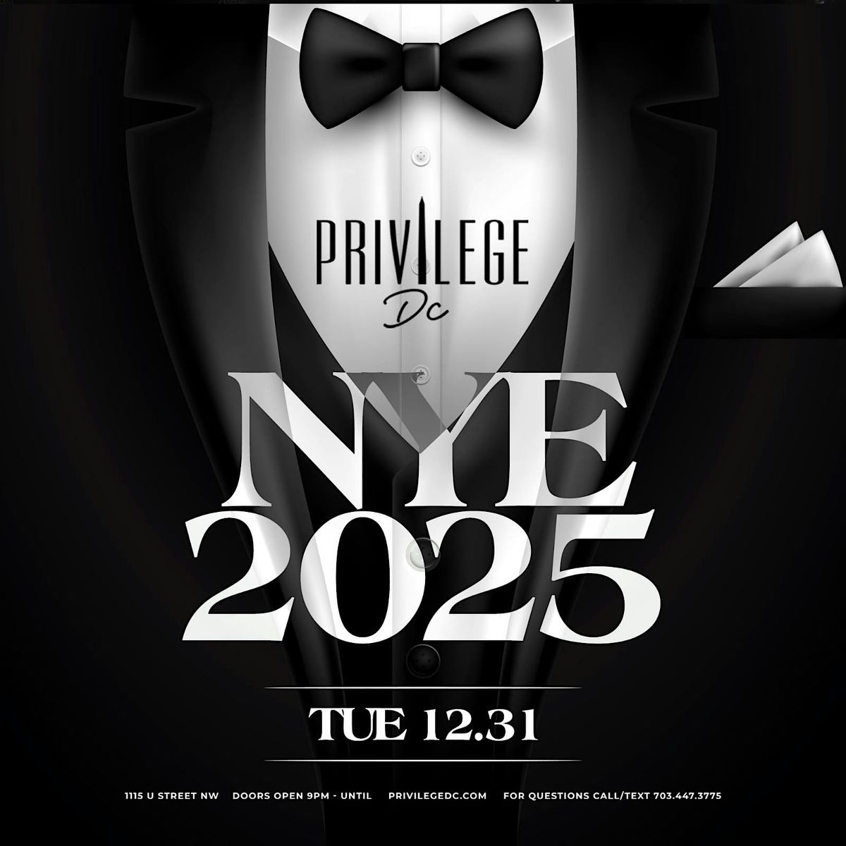 NYE @ Privilege DC Nightclub