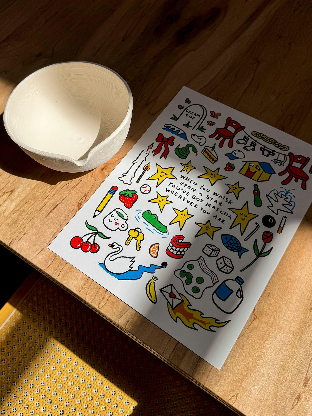 Tattoo a Matcha Bowl with Steve Stringer