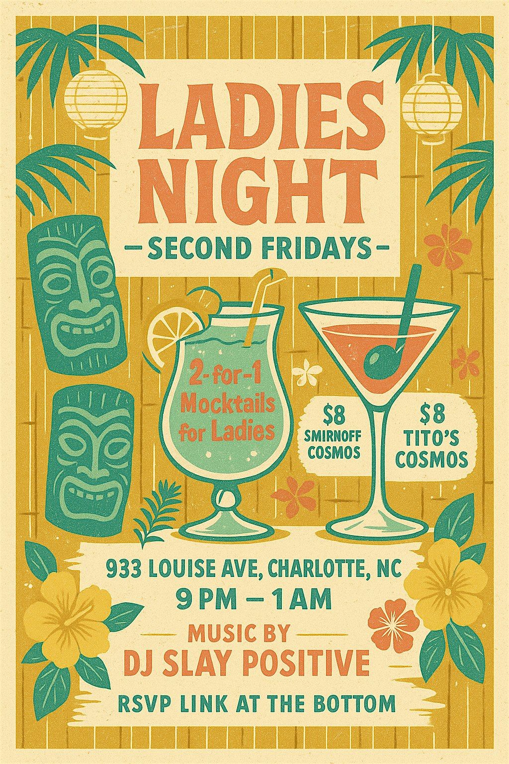 Ladies Night! Second Fridays