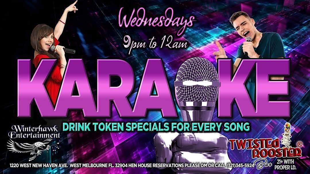 Wednesday Night Karaoke at Twisted Rooster