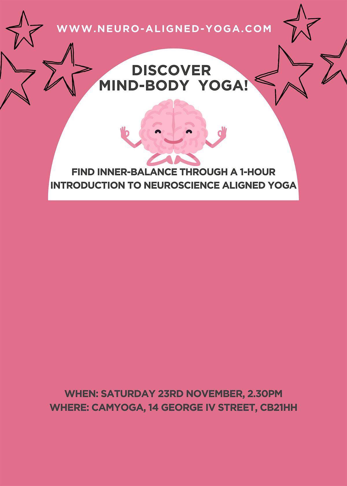 Neuro-Aligned Yoga Introductory Workshop