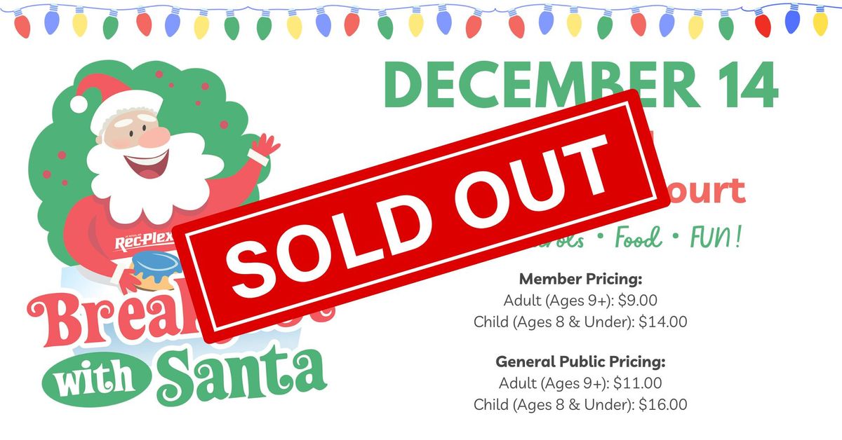 Breakfast with Santa- SOLD OUT