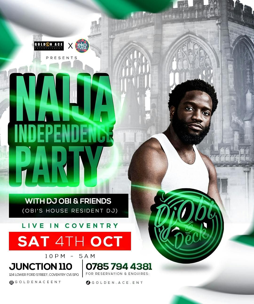 Naija Independence Party with DJ Obi