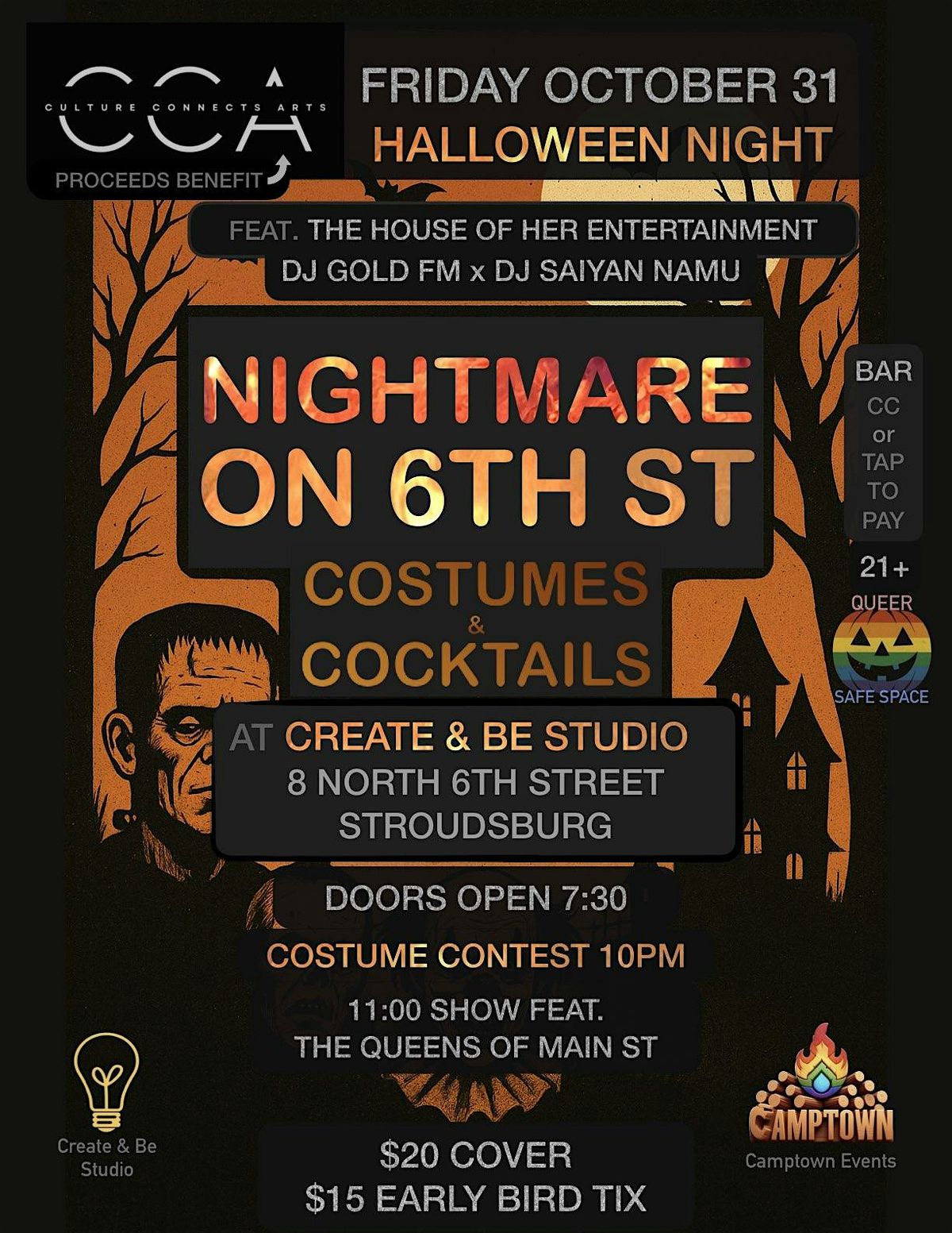 Nightmare on 6th Street - Halloween Night in Stroudsburg