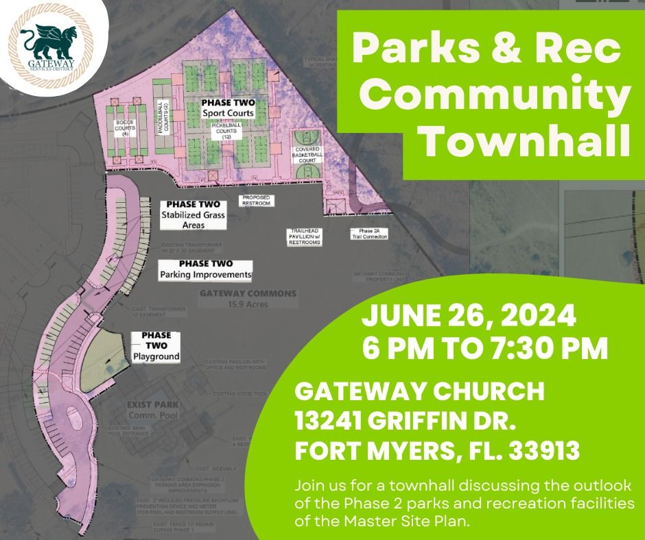 Parks and Recreation Community Townhall