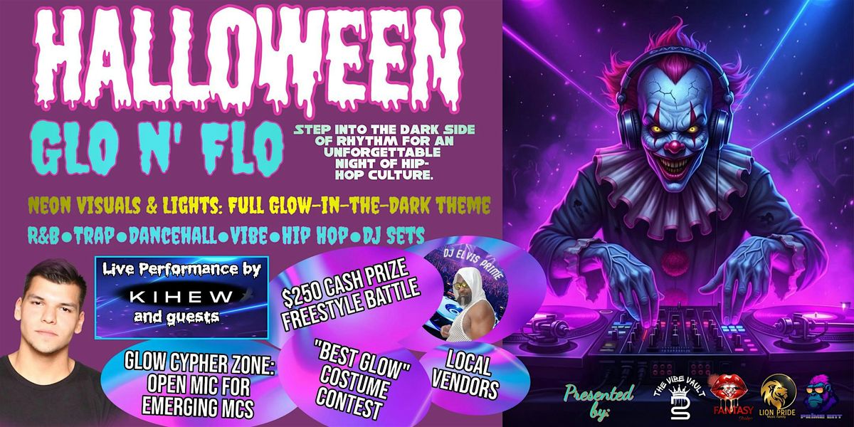 Halloween Hip-Hop Glo n' Flo Party
