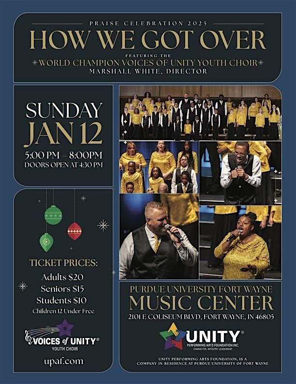 Voices of Unity Youth Choir - 2025 Praise Celebration Concert