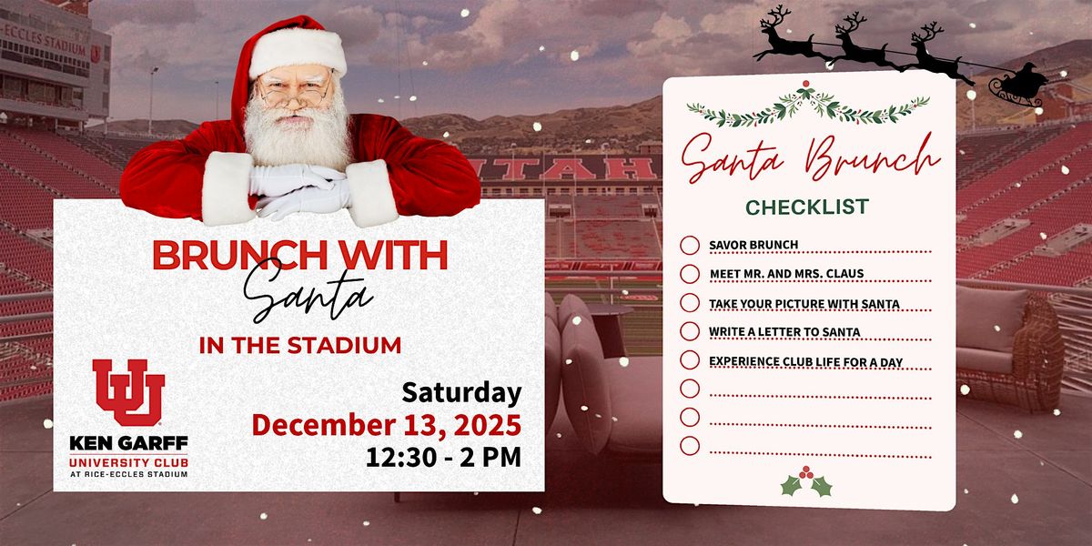 Santa Brunch in Rice-Eccles Stadium
