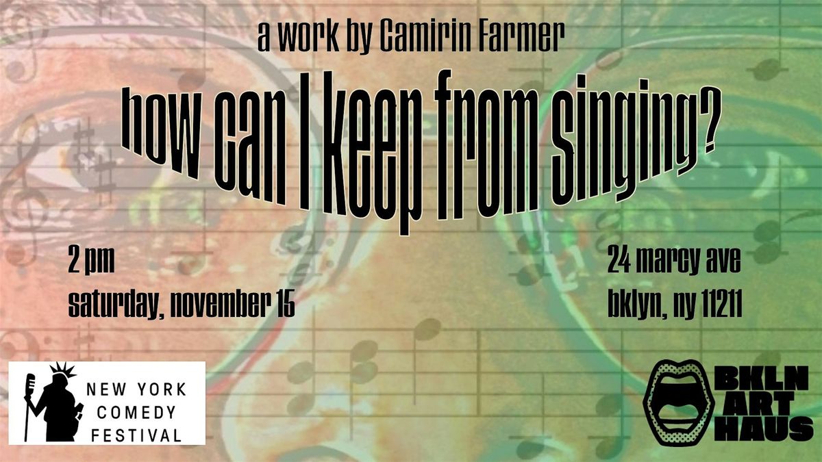How Can I Keep From Singing?