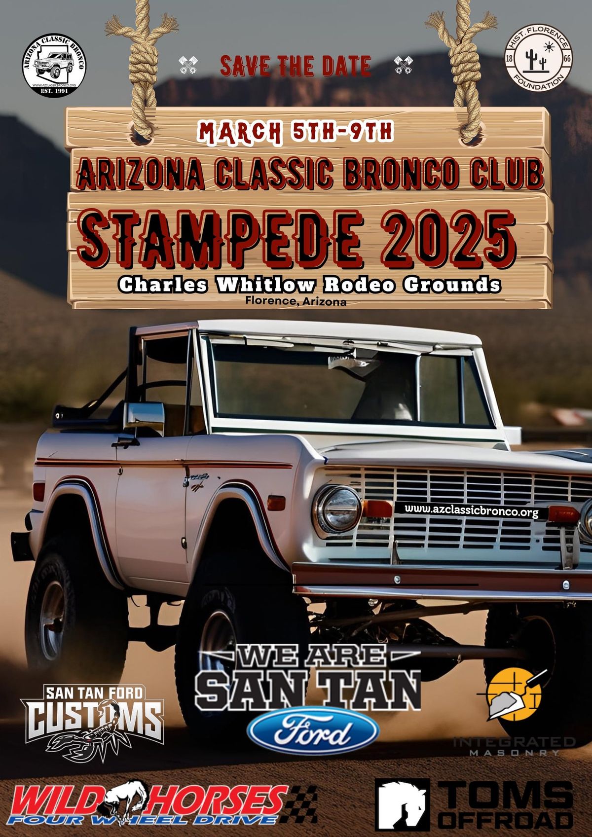 34th Annual Bronco Stampede 2025