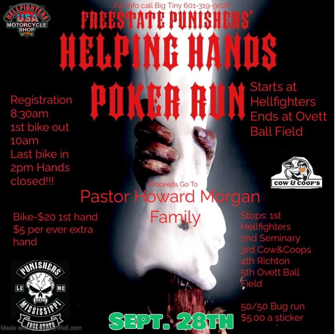 Free State Punishers\u2019 Helping Hands Poker Run