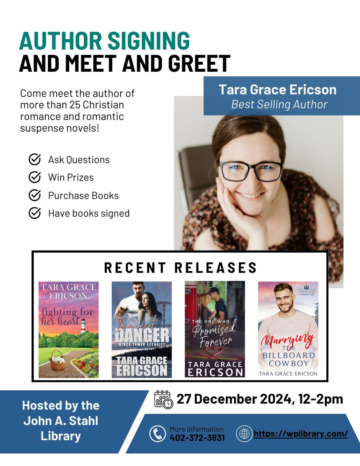 Book Signing and Meet and Greet