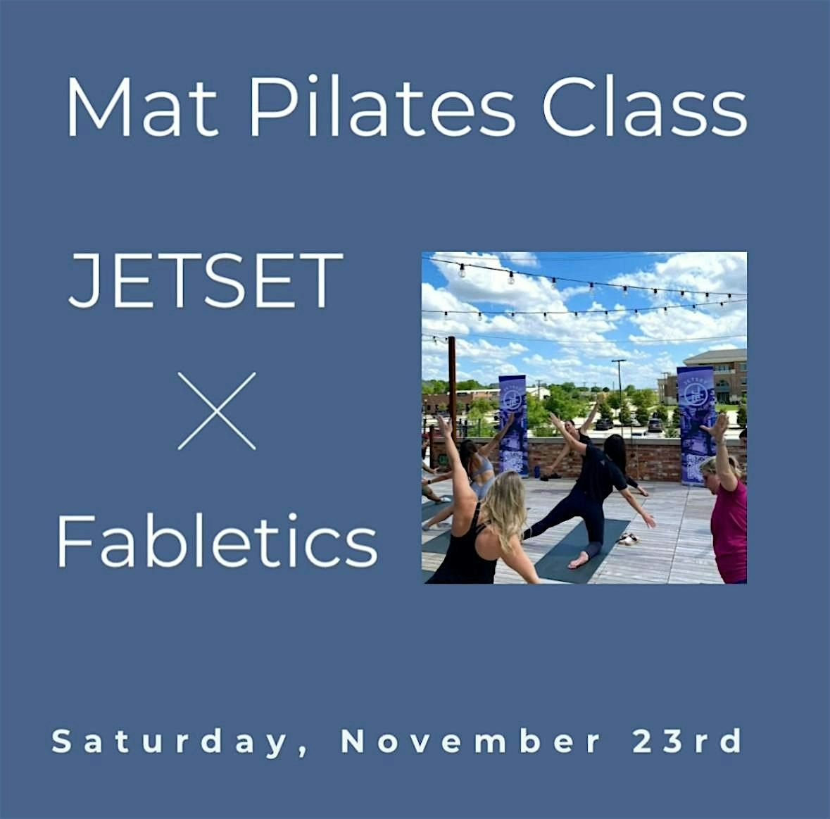 Join Jetset for a Pilates Class with Fabletics!