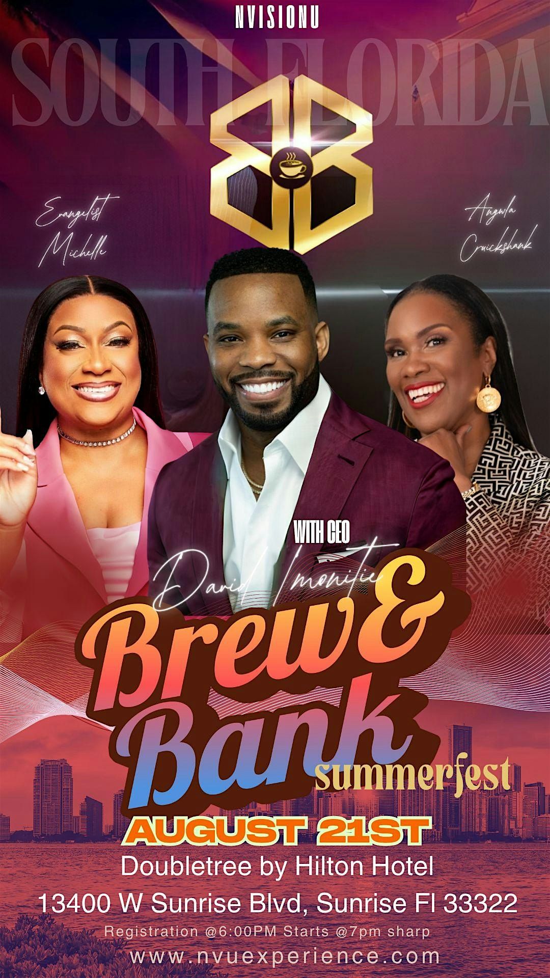 Brew & Bank Summerfest with David Imonitie