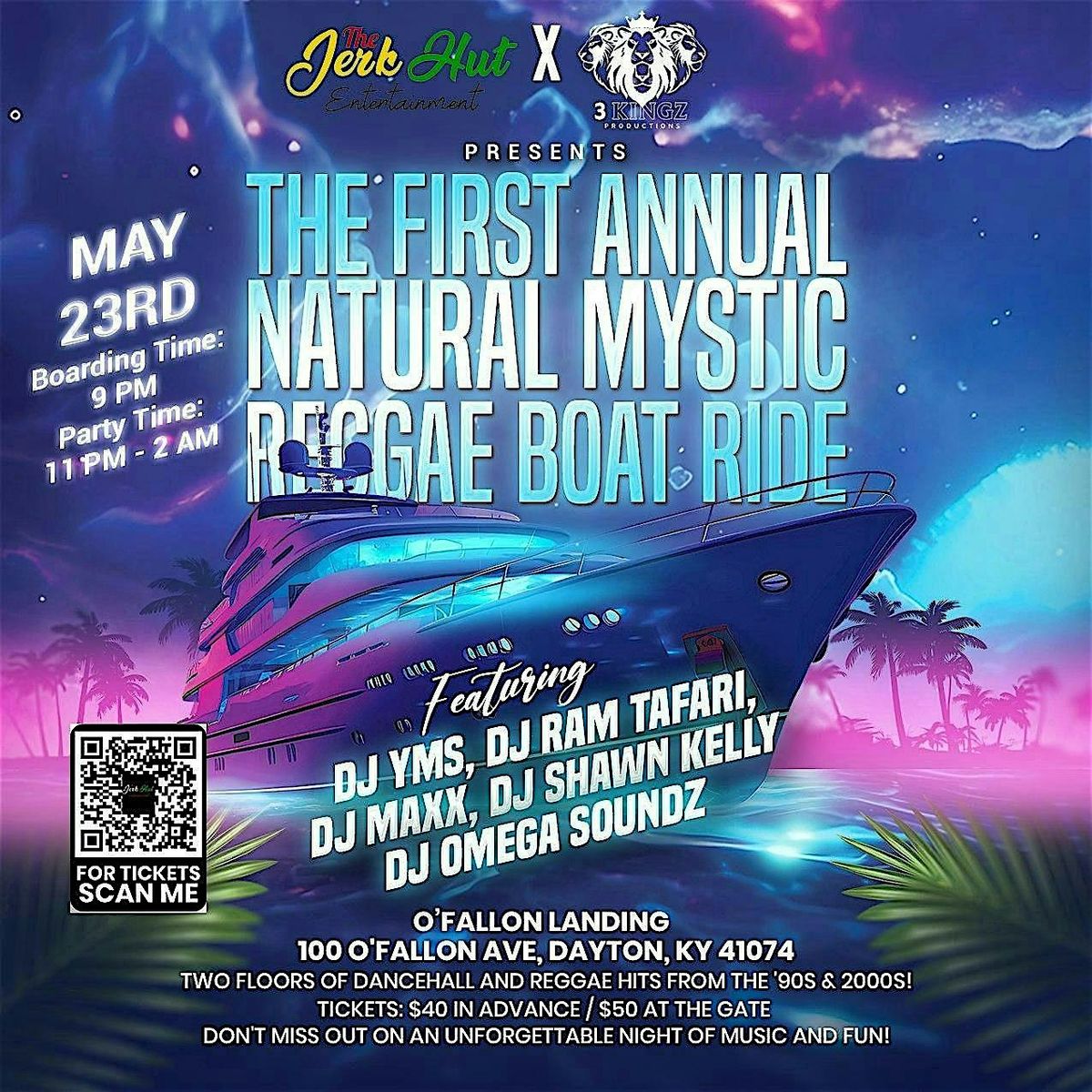 Natural Mystic Reggae Boat Ride