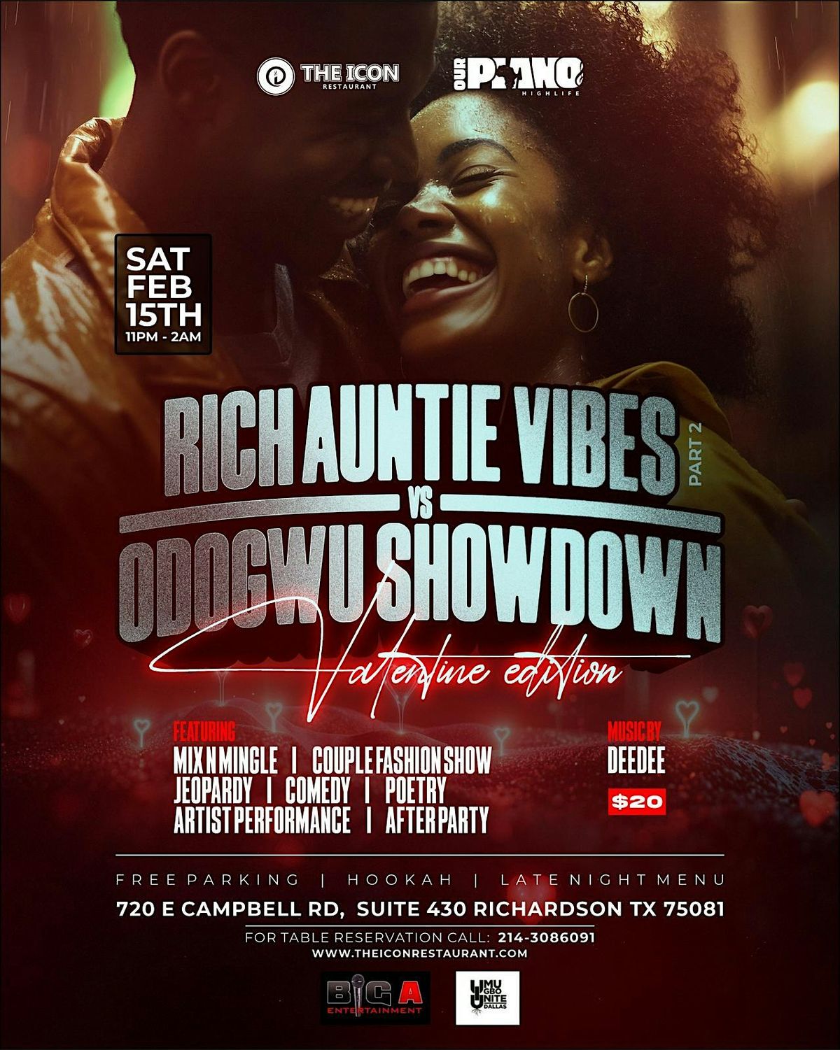 RICH AUNTIE VIBES vs ODOGWU SHOWDOWN: VALENTINE\u2019S EDITION