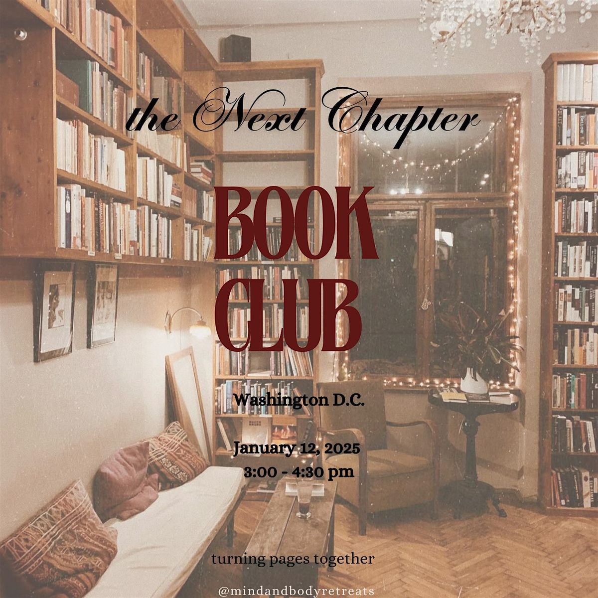 BOOK CLUB: Turning Pages Together