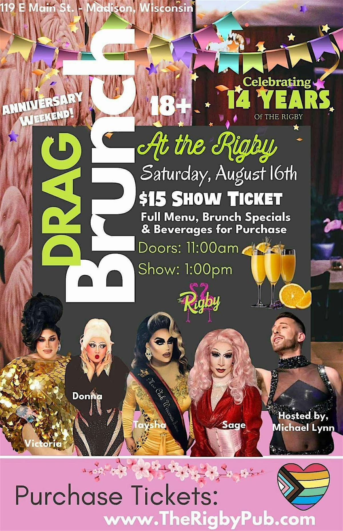 Anniversary Weekend Drag Brunch!
