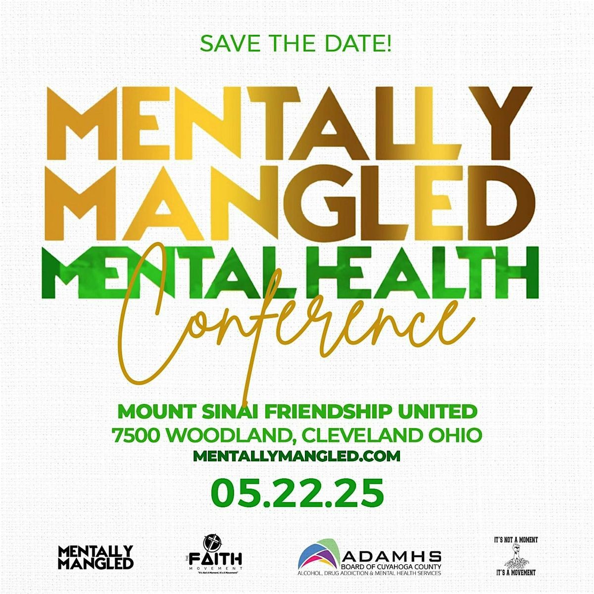 Mentally Mangled Mental Health Conference  w\/ Guest Rev. Dr. Gina Stewart