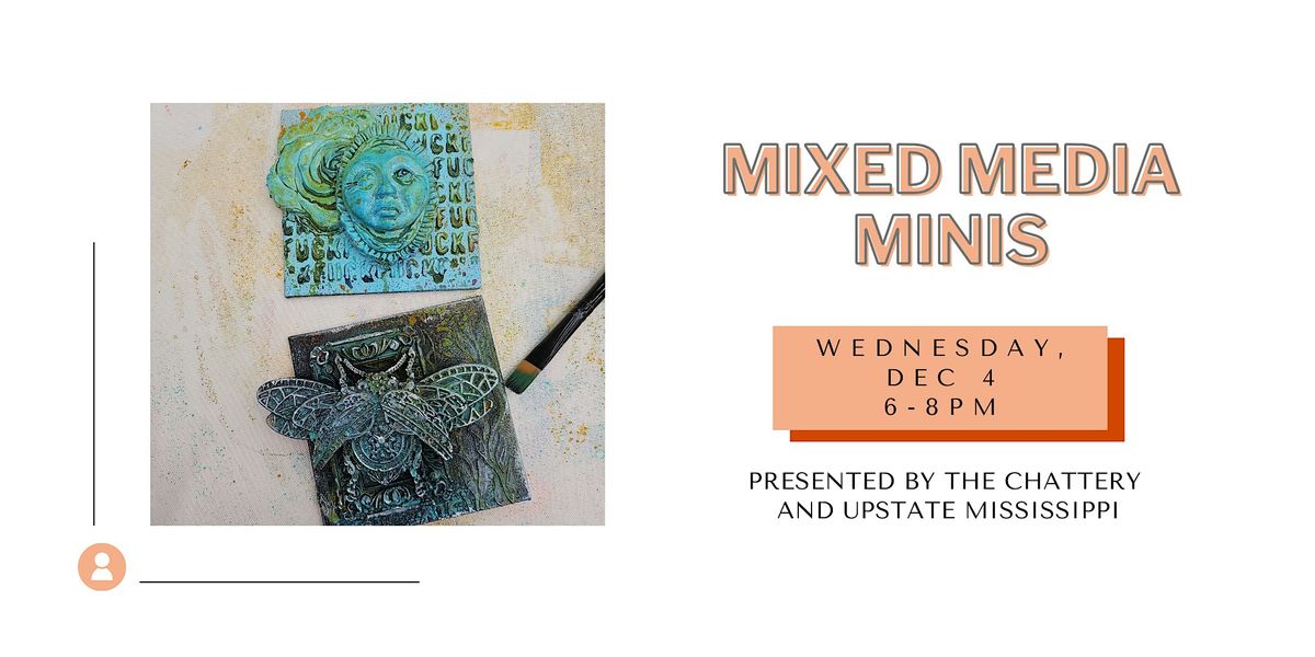 Mixed Media Minis - IN-PERSON CLASS