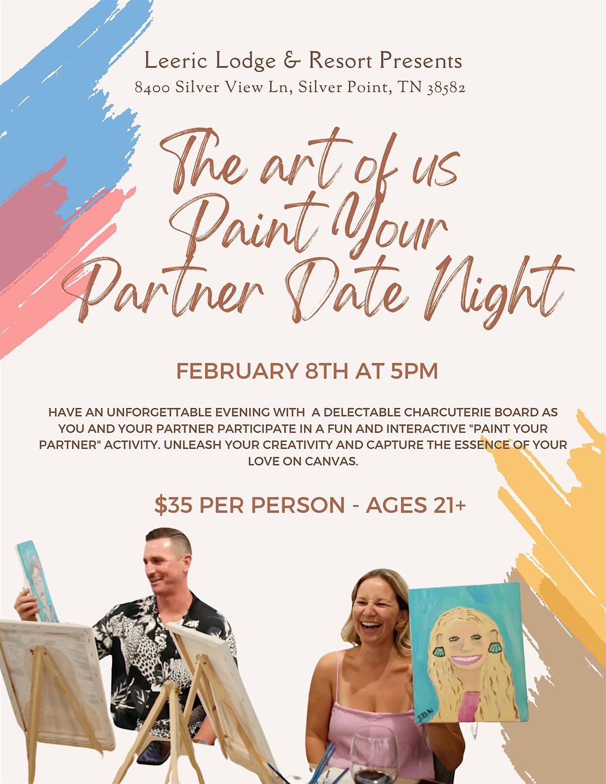 Paint Your Partner - The Art of Us Date Night