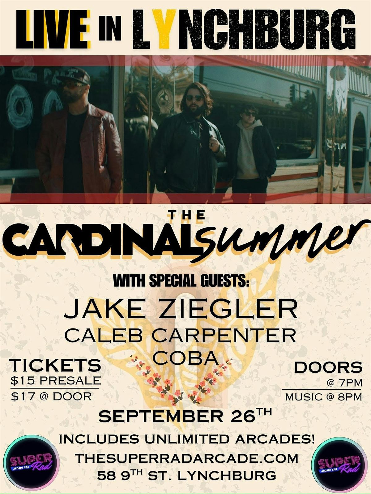 The Cardinal Summer, Jake Ziegler, Caleb Carpenter, Coba
