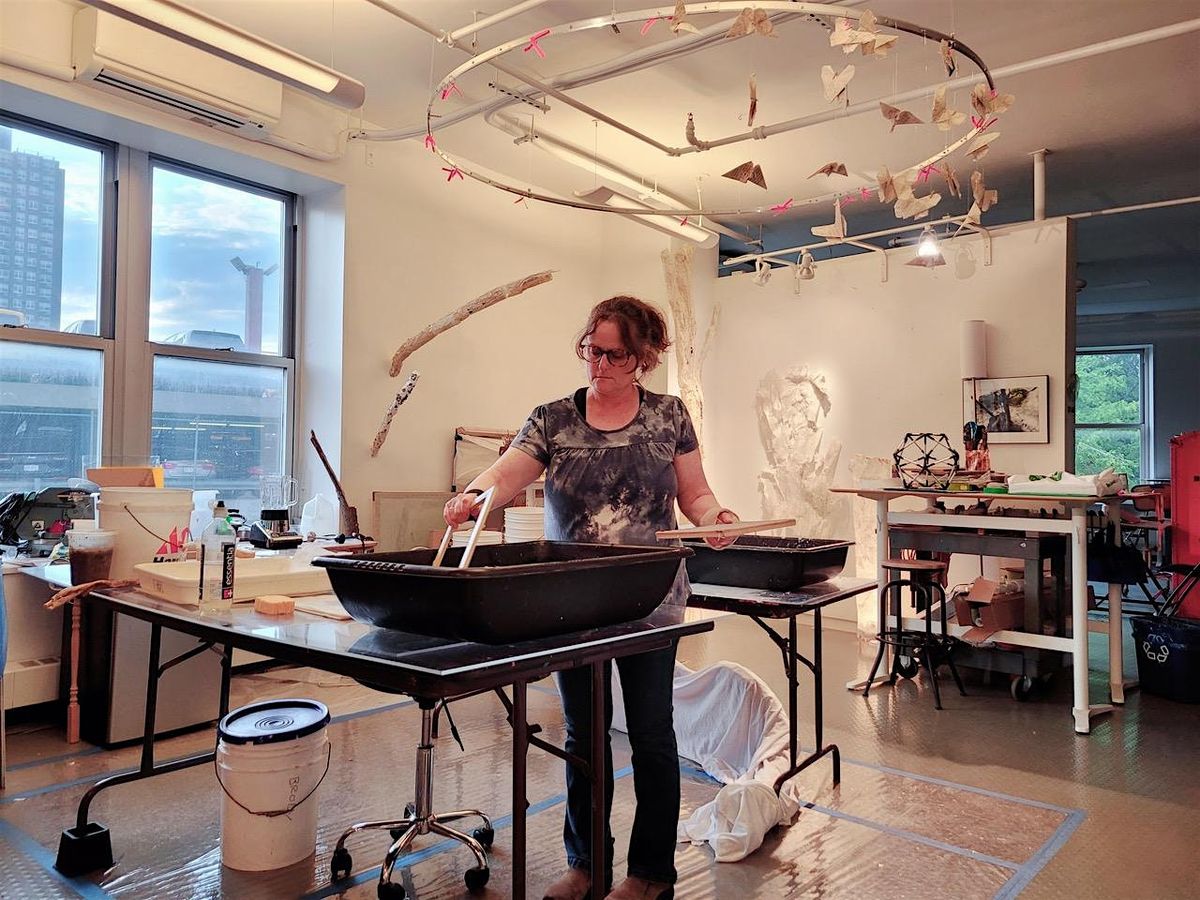 Arboreal Ethereal: A Paper-Making Workshop with Michele Brody
