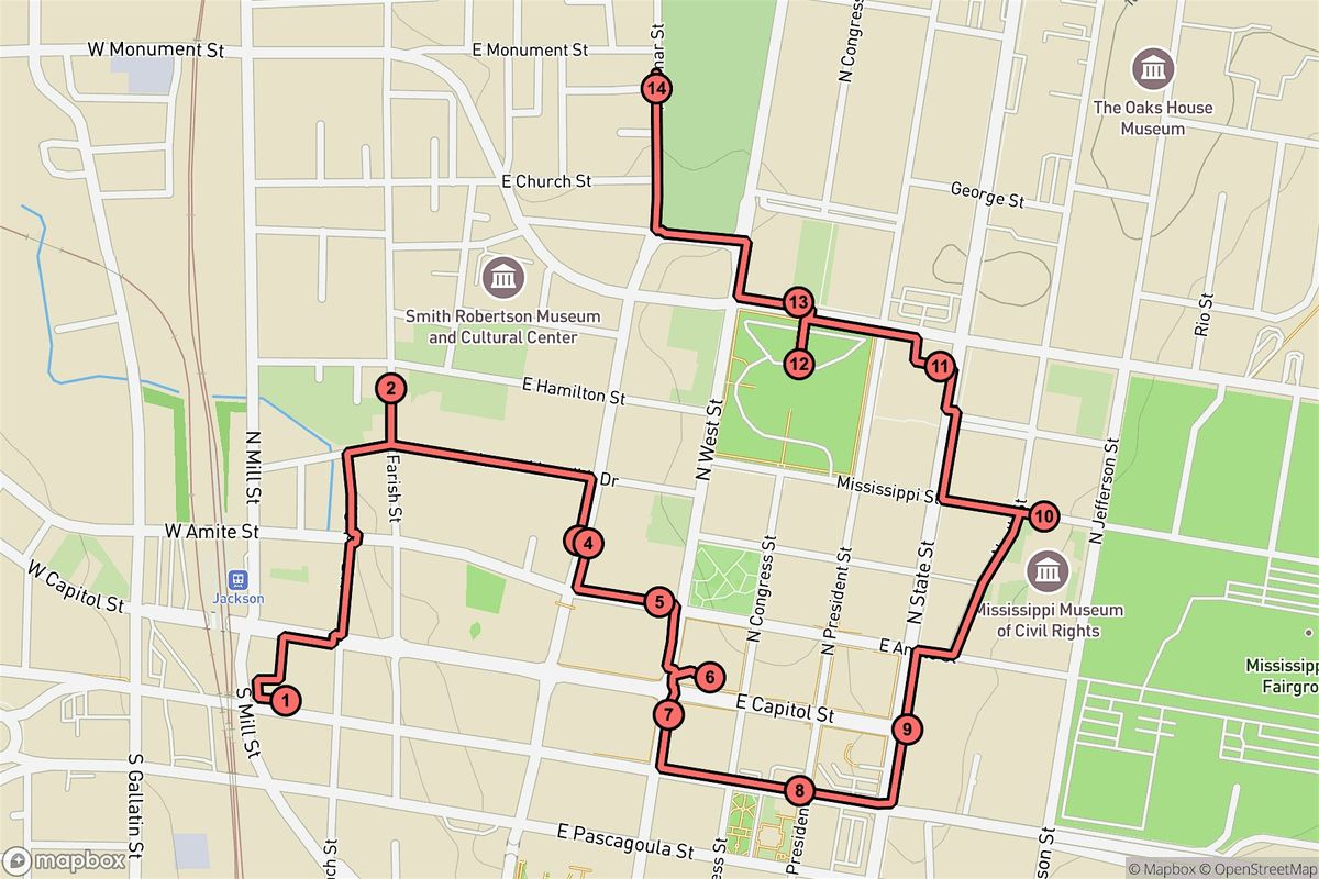 Jackson Audio Tour: Echoes of History in Downtown\u2019s Heart