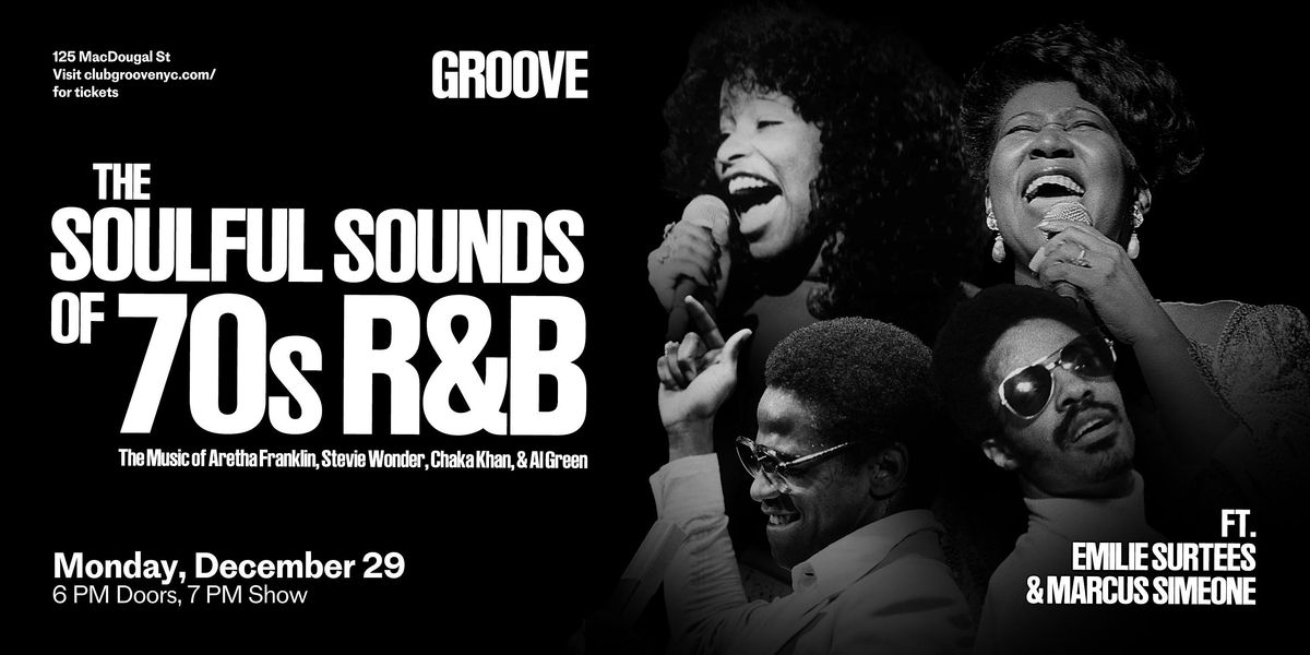 The Soulful Sounds of 70s R&B ft Emilie Surtees