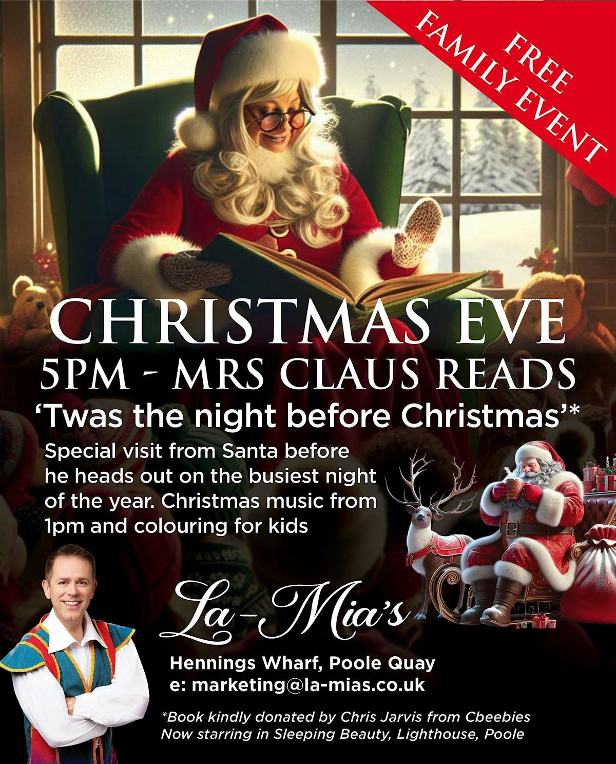 Mrs Claus Reads