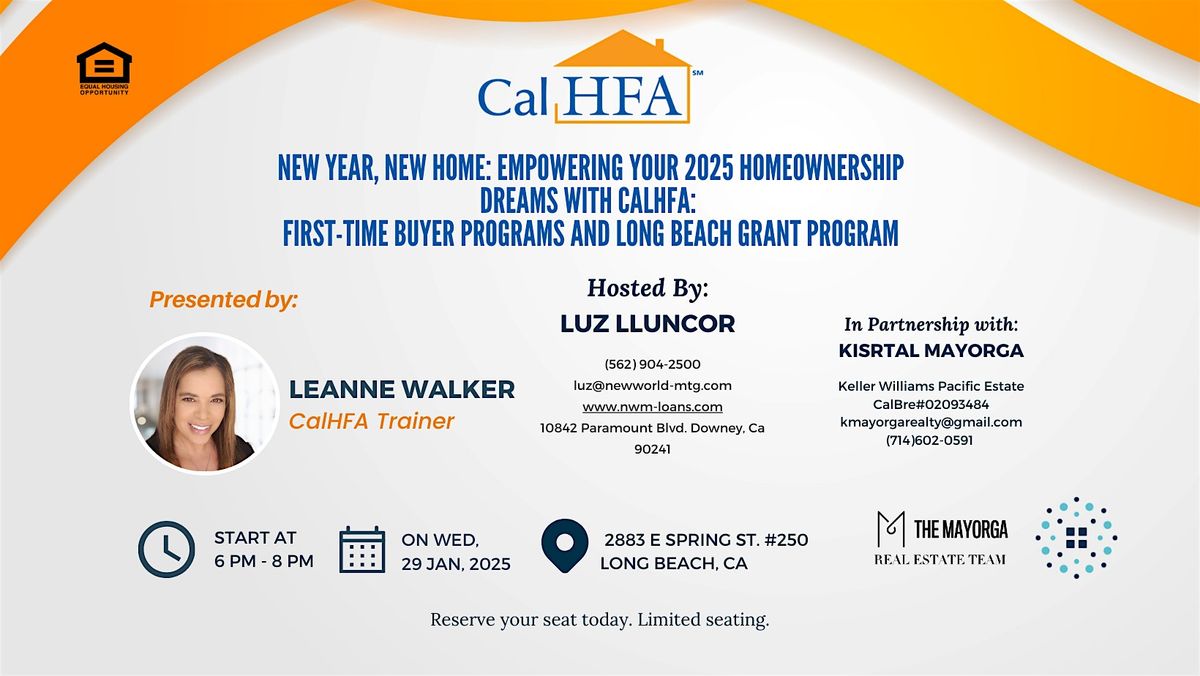 New Year, New Home: Empowering Your 2025 Homeownership Dreams with CalHFA